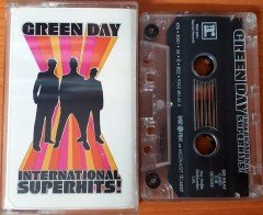 GREEN DAY - INTERNATIONAL SUPERHITS (2001) BALET CASSETTE MADE IN TURKEY ''USED''
