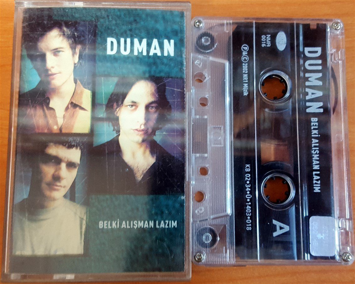 DUMAN - BELKİ ALIŞMAN LAZIM (2002) - KASET NR1 2.EL