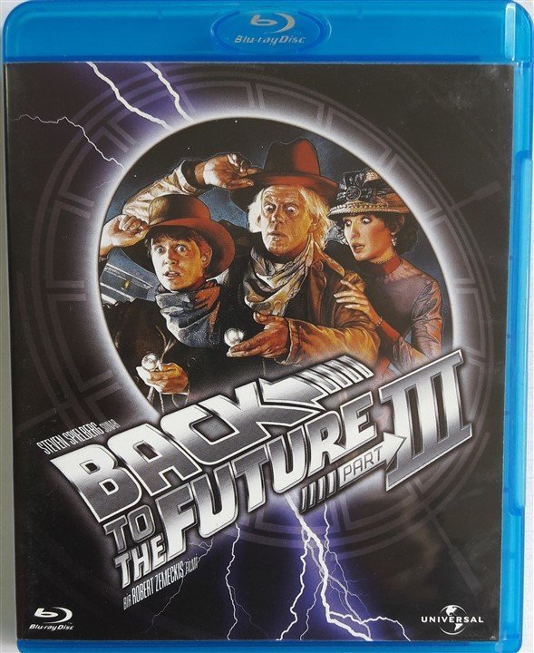 BACK TO THE FUTURE PART III - GELECEĞE DÖNÜŞ 3 - MICHAEL J. FOX - CHRISTOPHER LLOYD - ROBERT ZEMECKIS - BLU-RAY 2.EL