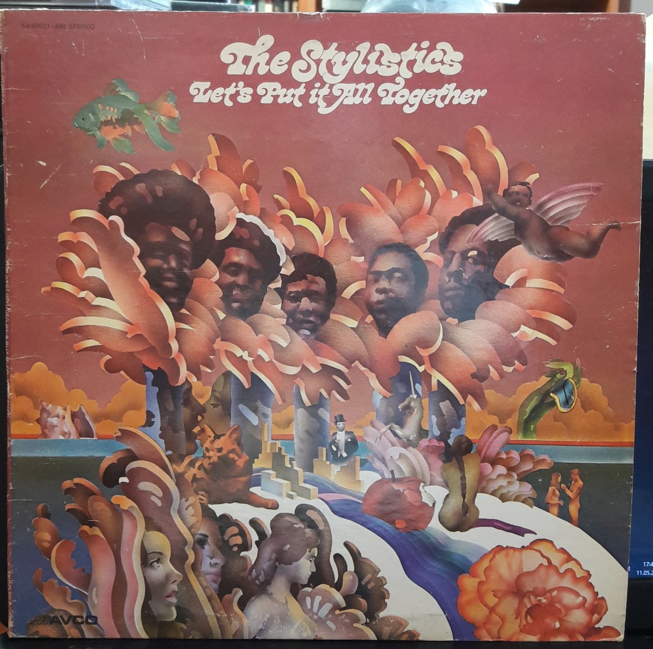 STYLISTICS - LET'S PUT IN ALL TOGETHER (1974) - PLAK 2.EL