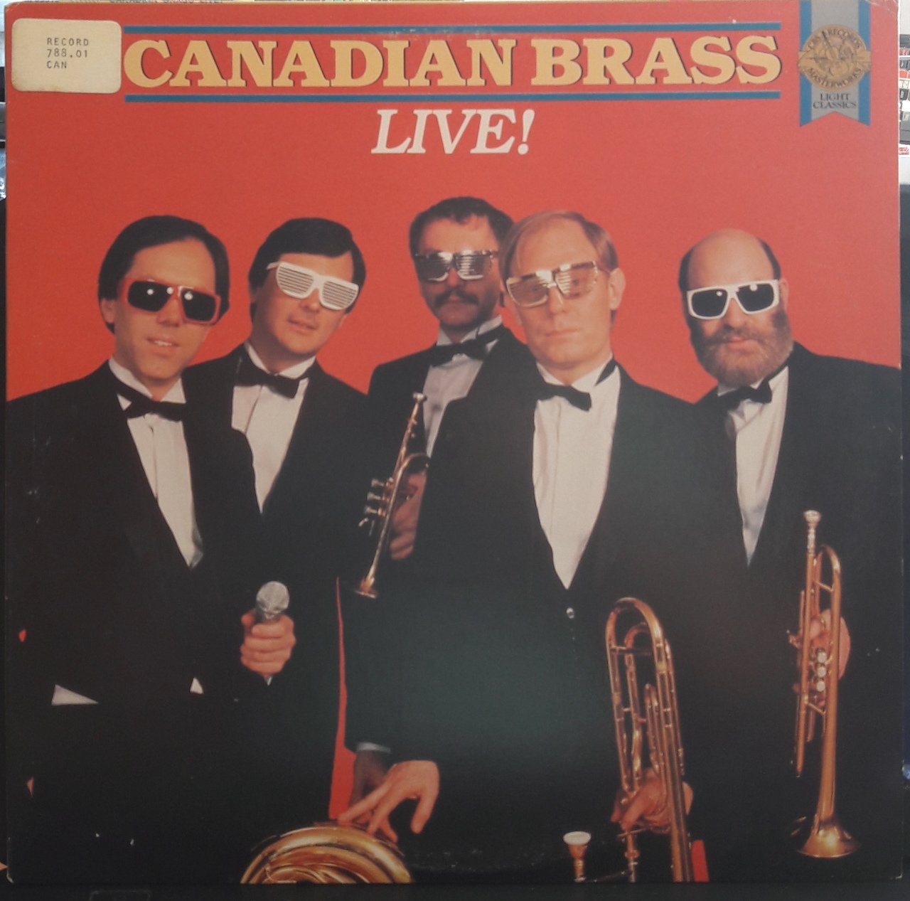 CANADIAN BRASS - LIVE! (1985) - PLAK 2.EL