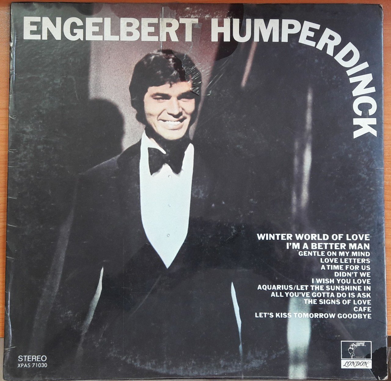 ENGELBERT HUMPERDINCK - ENGELBERT HUMPERDINCK - DÖNEM BASKISI SIFIR PLAK