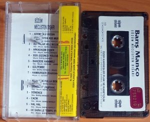 BARIŞ MANÇO - SÖZÜM MECLİSTEN DIŞARI (1991) - KASET ÖZER KARDEŞLER 2.EL