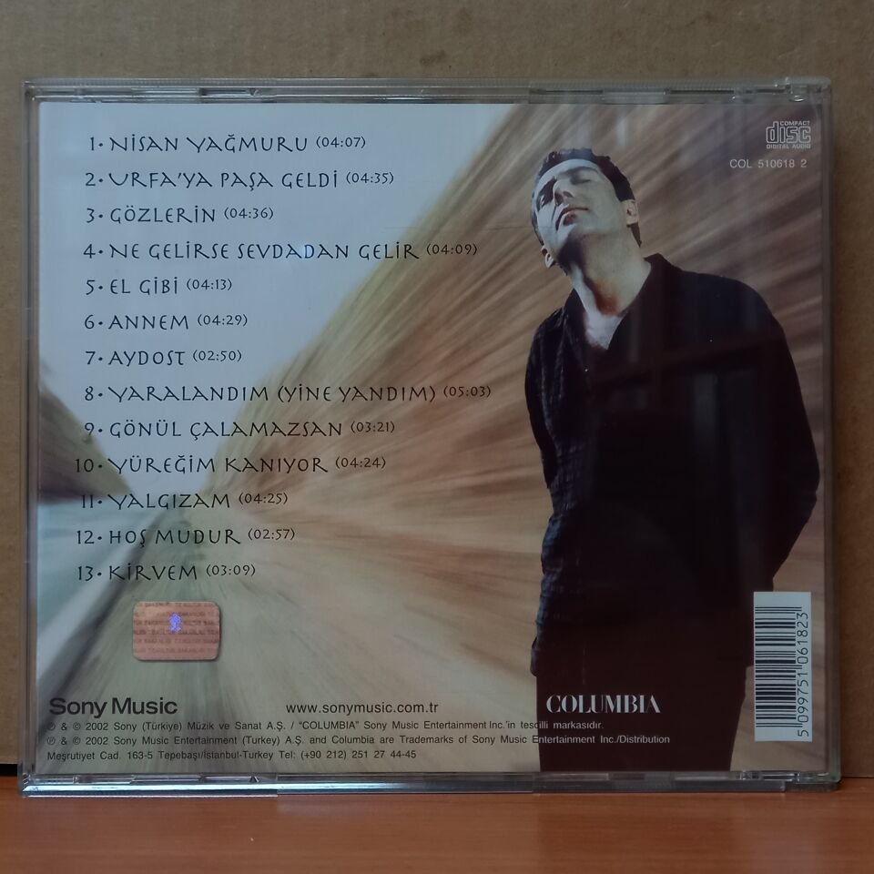 YAVUZ BİNGÖL - BELKİ YİNE GELİRSİN (2002) - CD 2.EL