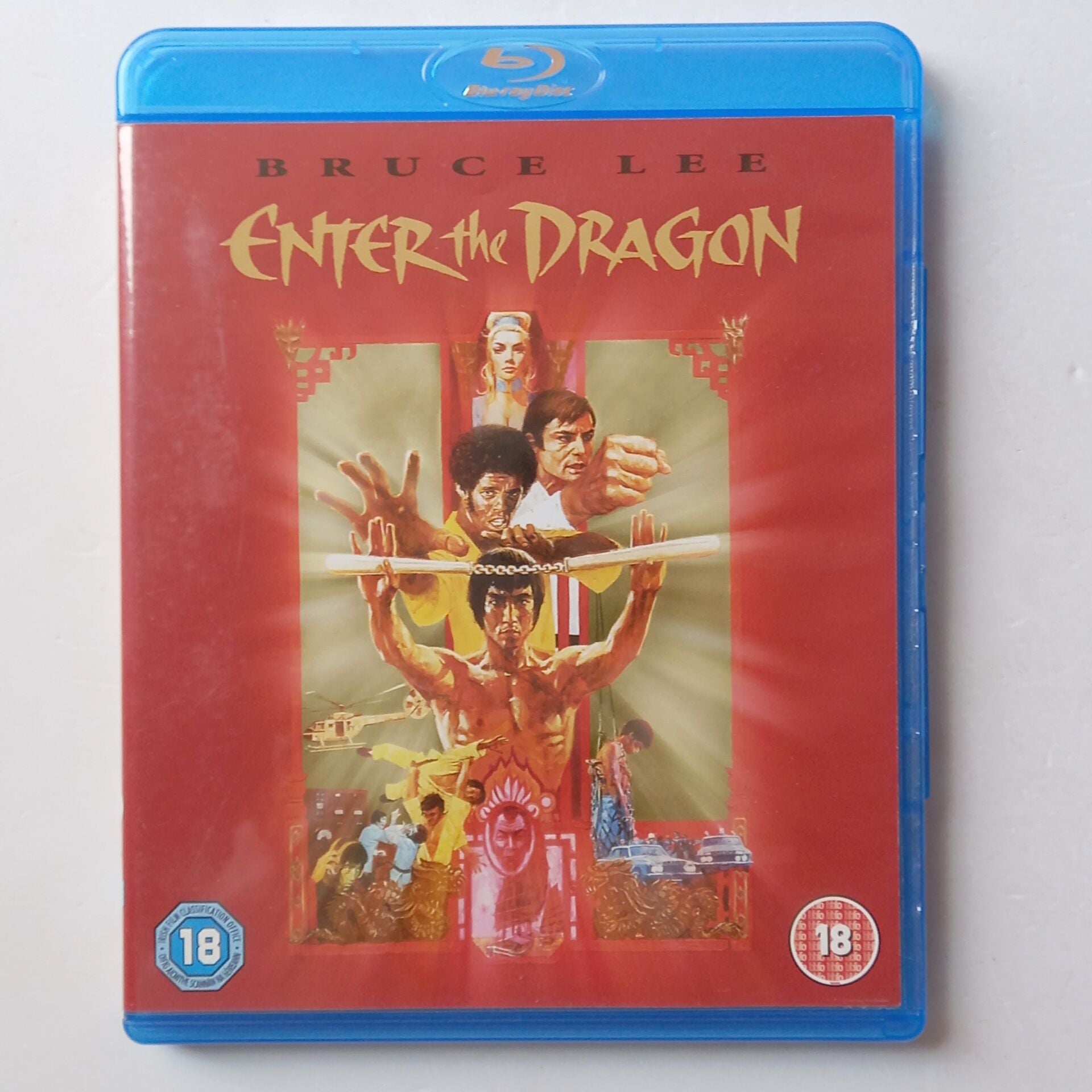 ENTER THE DRAGON - BRUCE LEE, JOHN SAXON, AHNA CAPRI - BLU-RAY 2.EL