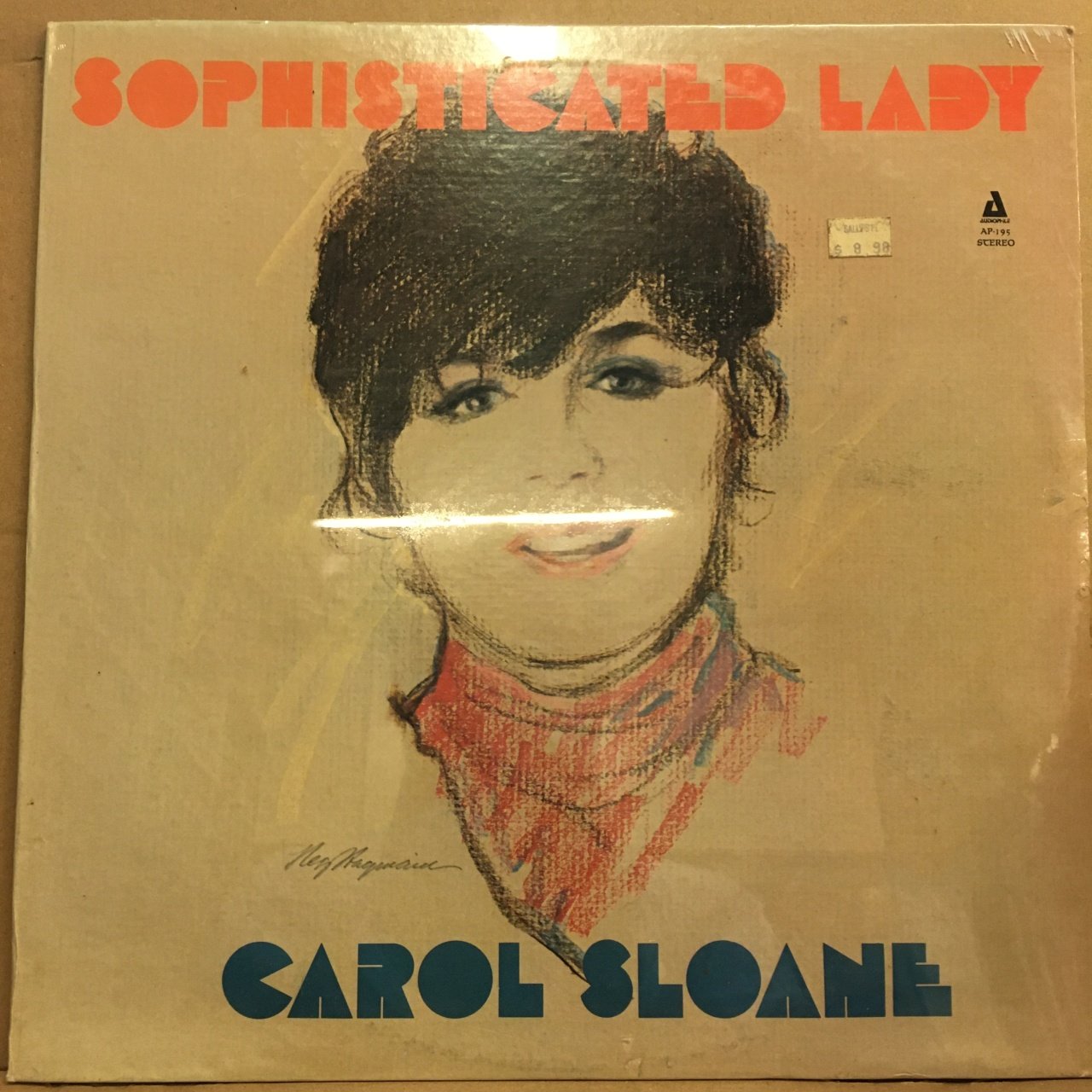 CAROL SLOANE - SOPHISTICATED LADY (1977) 1985 REISSUE SIFIR PLAK