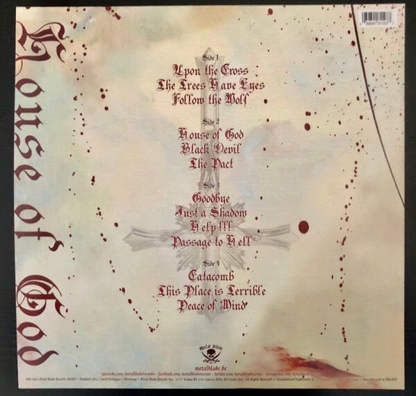 KING DIAMOND - HOUSE OF GOD (2000) - 2LP 2024 45RPM COLOURED EDITION SIFIR PLAK