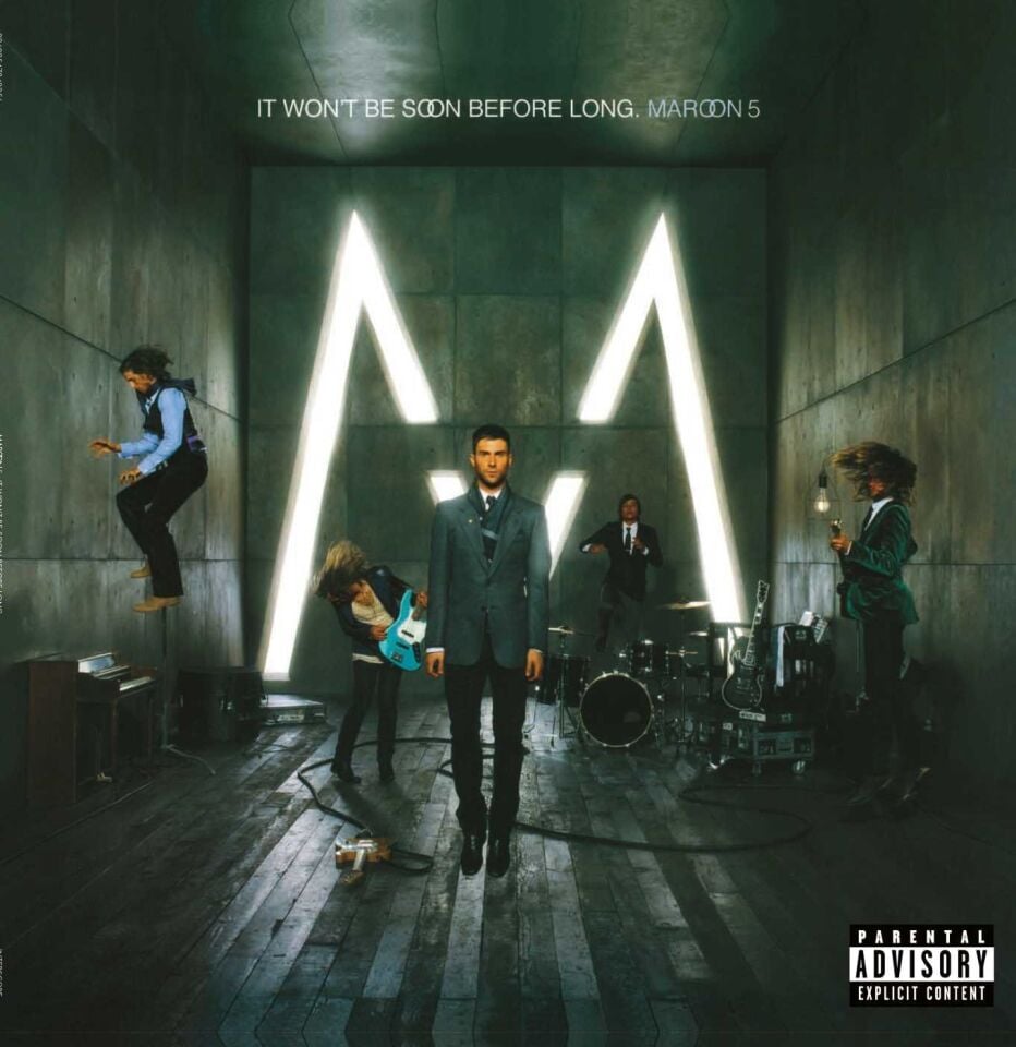 MAROON 5 - IT WON'T BE SOON BEFORE LONG (2007) - LP 2016 EDITION SIFIR PLAK