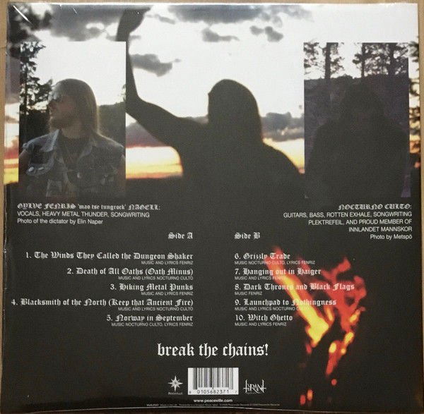 DARKTHRONE - DARK THRONE AND BLACK FLAGS (2008) - LP BLACK METAL SIFIR PLAK