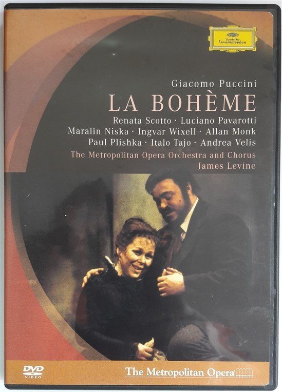 PUCCINI: LA BOHÈME - RENATA SCOTTO - LUCIANO PAVAROTTI - THE METROPOLITAN OPERA - JAMES LEVINE - DVD 2.EL