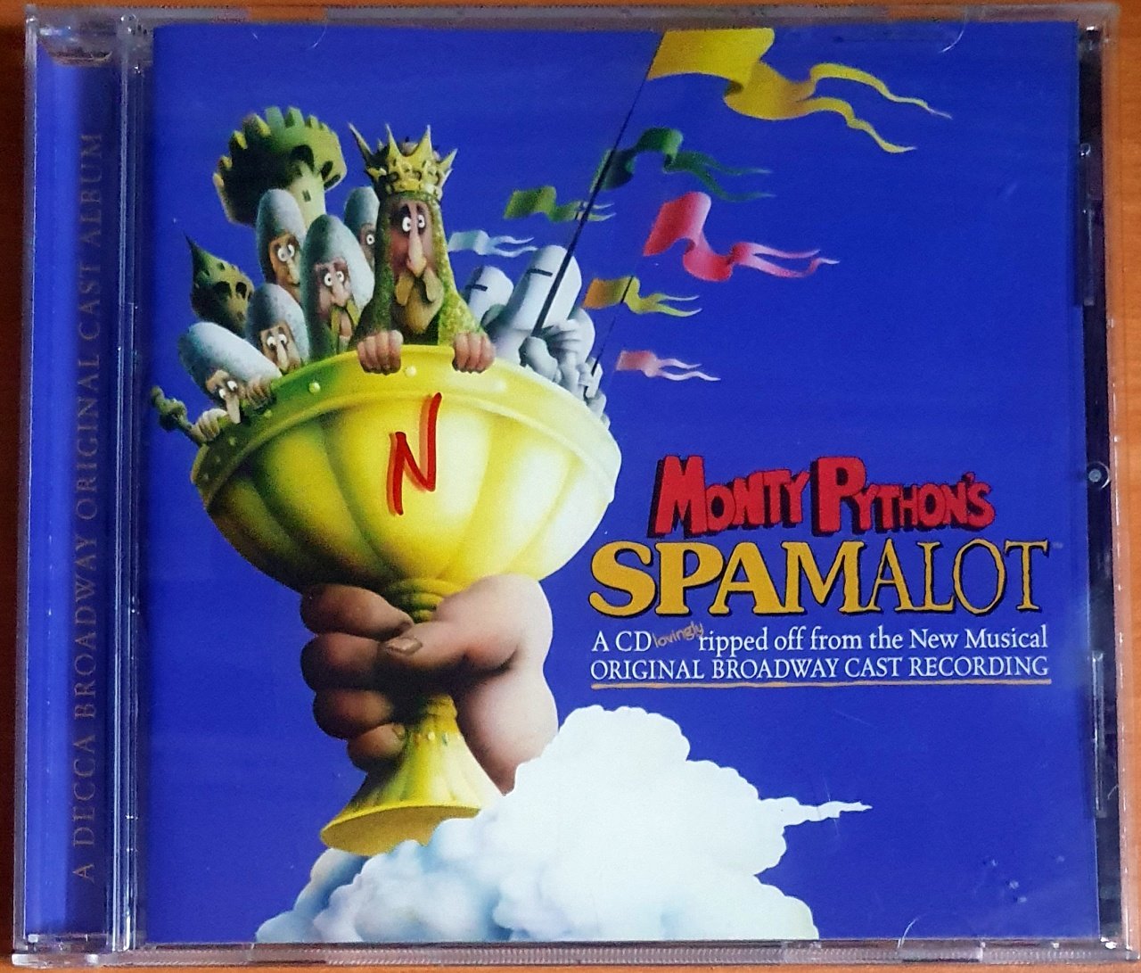 MONTY PYTHON'S SPAMALOT SOUNDTRACK / ERIC IDLE, JOHN DU PREZ (2005) - CD 2.EL