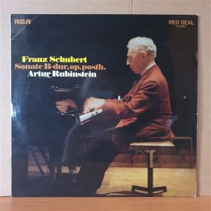 FRANZ SCHUBERT: SONATE B-DUR OP. POSTH. / ARTUR RUBINSTEIN (1969) - LP 2.EL PLAK