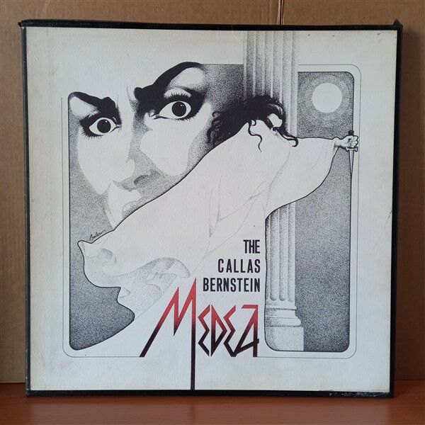 MARIA CALLAS – MEDEA / LEONARD BERNSTEIN - 3LP BOX SET 2.EL PLAK