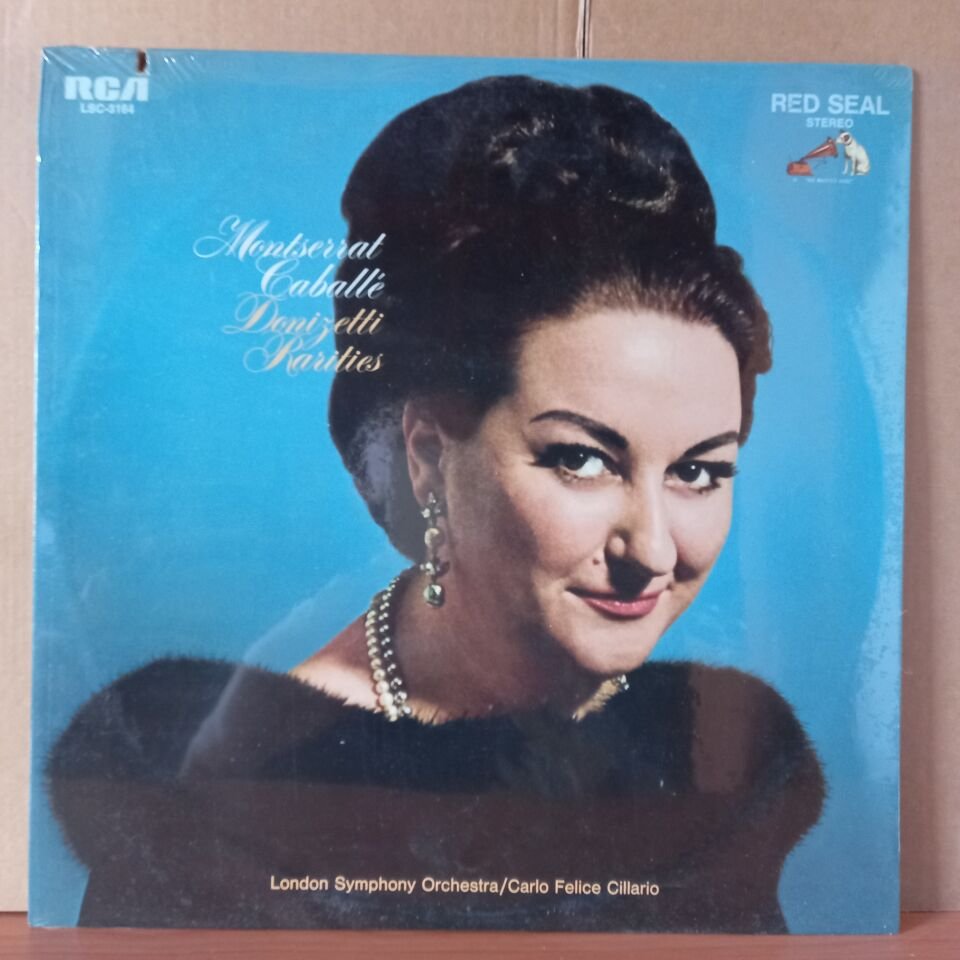 MONTSERRAT CABALLE - DONIZETTI RARITIES / LONDON SYMPHONY ORCHESTRA / CARLO FELICE CILLARIO (1970) - LP DÖNEM BASKISI SIFIR PLAK