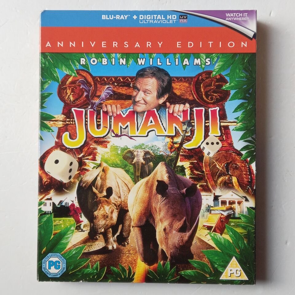 JUMANJI / ANNIVERSARY EDITION - ROBIN WILLIAMS - BLU-RAY 2.EL
