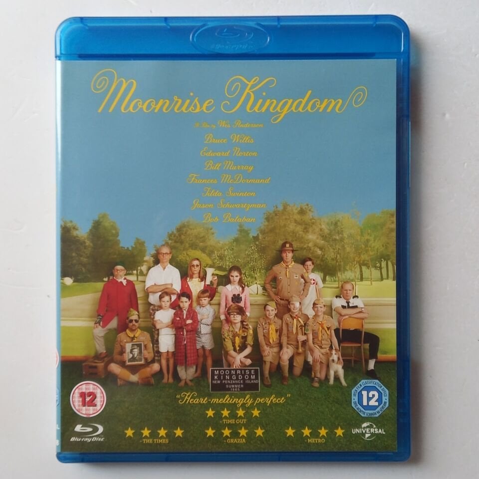 MOONRISE KINGDOM - WES ANDERSON, BRUCE WILLIS, EDWARD NORTON, BILL MURRAY, FRANCES MCDORMAND, TILDA SWINTON - BLU-RAY 2.EL