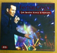 FERHAT GÖÇER - ÇOK SEVDİM İKİMİZİ & REMİX 2CD 2.EL