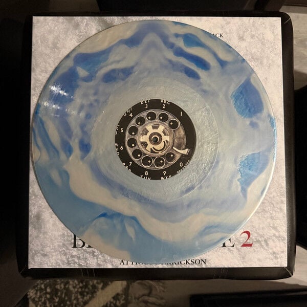BLACK PHONE 2 (2025) - SOUNDTRACK / MUSIC BY ATTICUS DERRICKSON - 2xLP 180GR 2025 ICE BLUE & SNOW COLOURED EDITION SIFIR PLAK