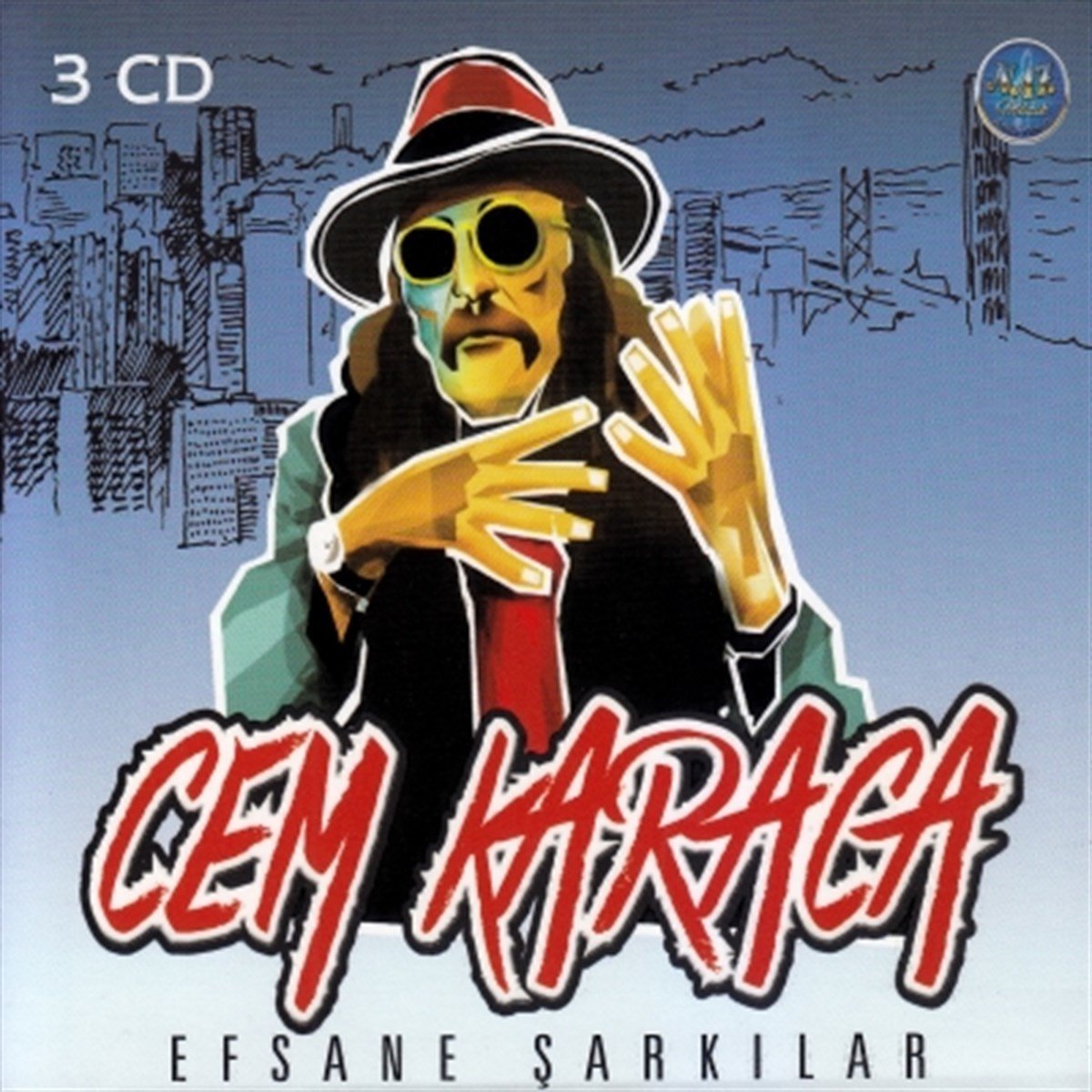 CEM KARACA - EFSANE ŞARKILAR (BEST OF VOL 2-4-5) 3xCD SIF