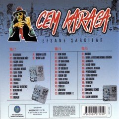 CEM KARACA - EFSANE ŞARKILAR (BEST OF VOL 2-4-5) 3xCD SIF