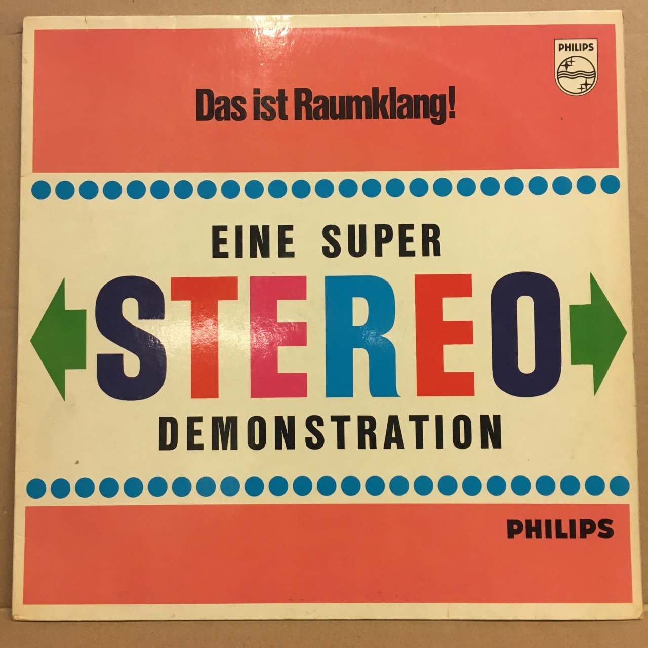 STEREO DEMONSTRATION PLAĞI (1966) 2.EL PLAK