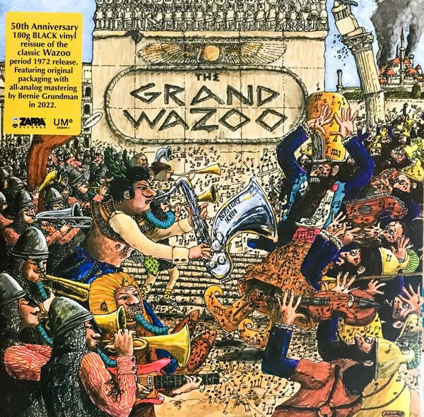 FRANK ZAPPA – THE GRAND WAZOO (1972) - LP 180GR 2022 EDITION SIFIR PLAK