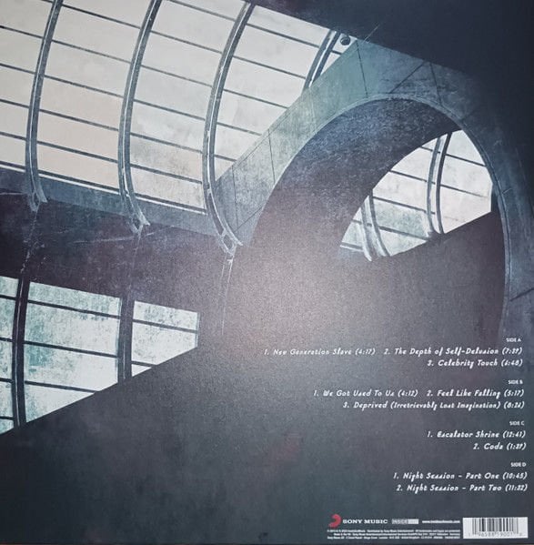 RIVERSIDE - SHRINE OF NEW GENERATION SLAVES - 10th ANNIVERSARY (2013) - 2xLP 2023 TRANSPARENT LIGHT BLUE VINYL SIFIR PLAK