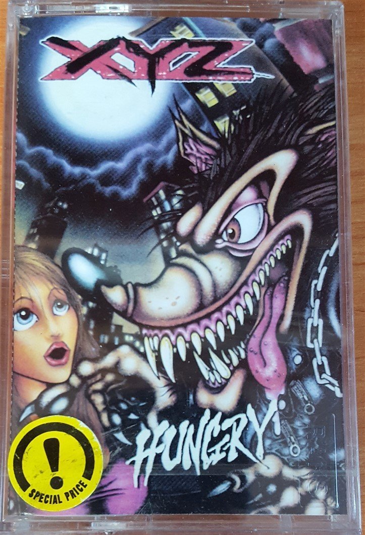XYZ - HUNGRY (1991) KENT CASSETTE MADE IN TURKEY ''NEW''