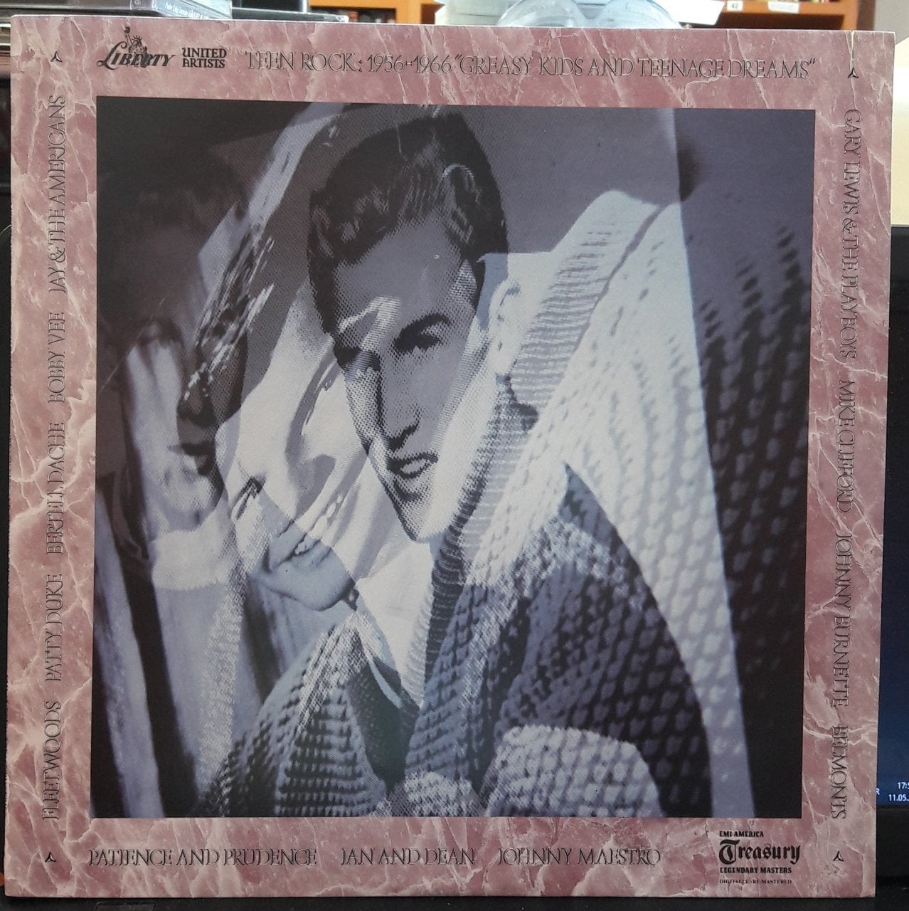 TEEN ROCK: 1956-1966 ''GREASY KIDS AND TEENAGE DREAMS'' (1987) - PLAK 2.EL