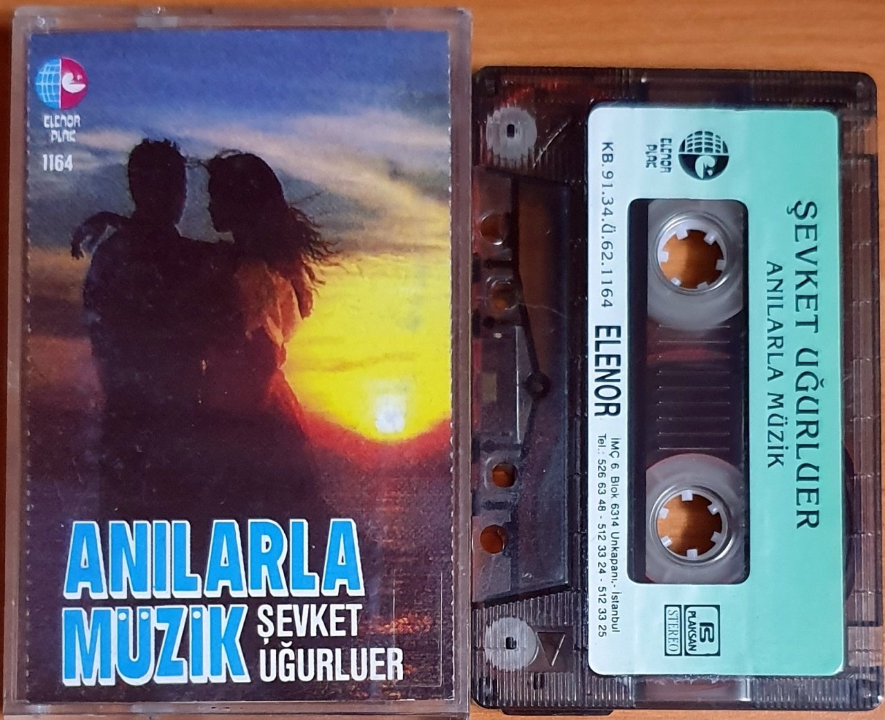 ŞEVKET UĞURLUER - ANILARLA MÜZİK (1991) - KASET ELENOR 2.EL