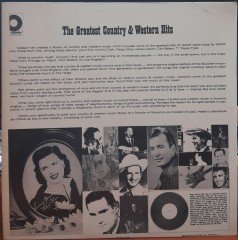 THE GREATEST COUNTRY & WESTERN HITS - FERLIN HUSKY, PATSY CLINE, JIMMY DEAN - PLAK 2.EL