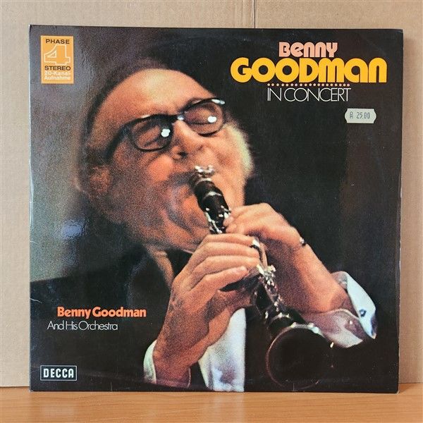 BENNY GOODMAN - IN CONCERT (1971) - 2LP 2.EL PLAK