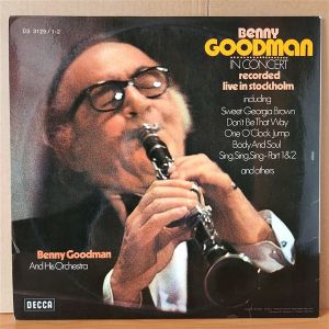 BENNY GOODMAN - IN CONCERT (1971) - 2LP 2.EL PLAK