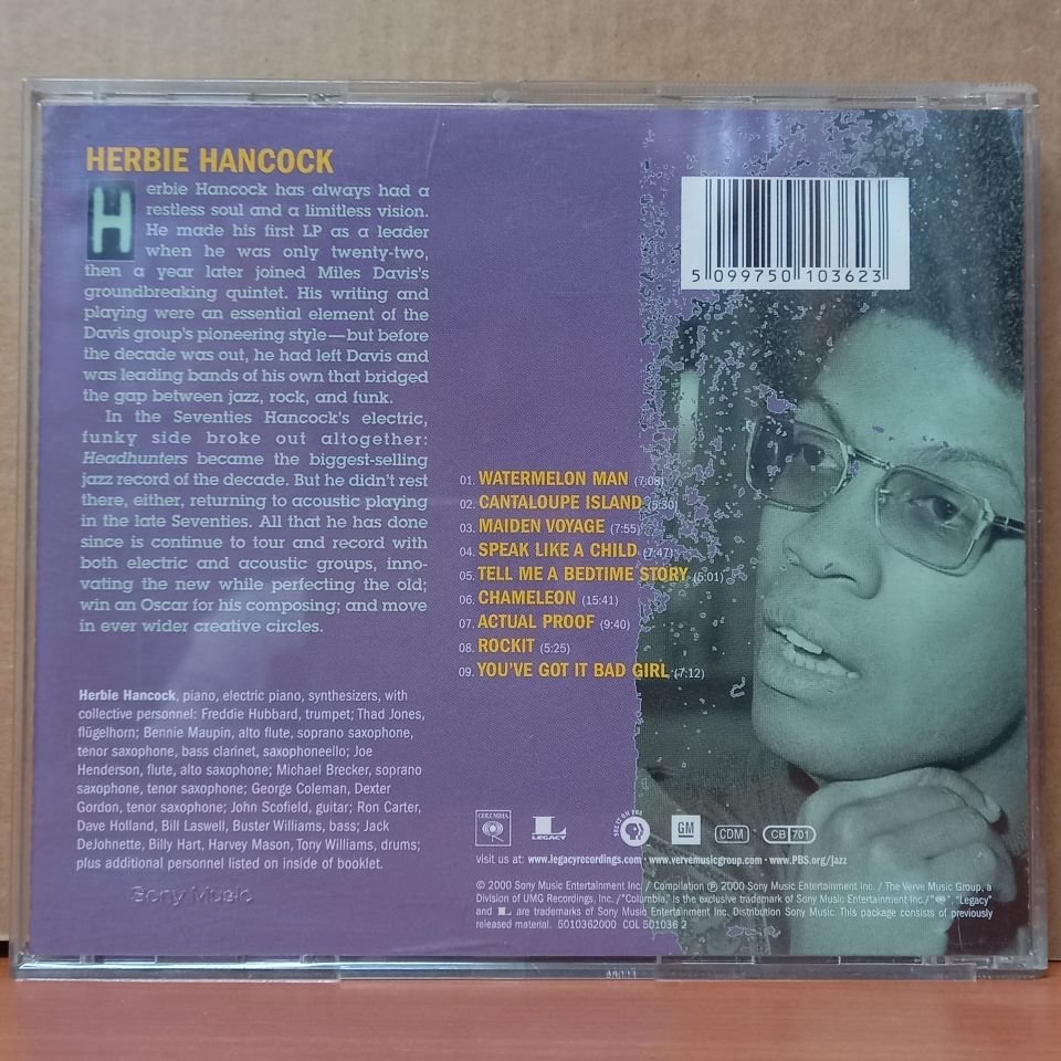 HERBIE HANCOCK - KEN BURNS JAZZ / THE DEFINITIVE (2000) - CD 2.EL