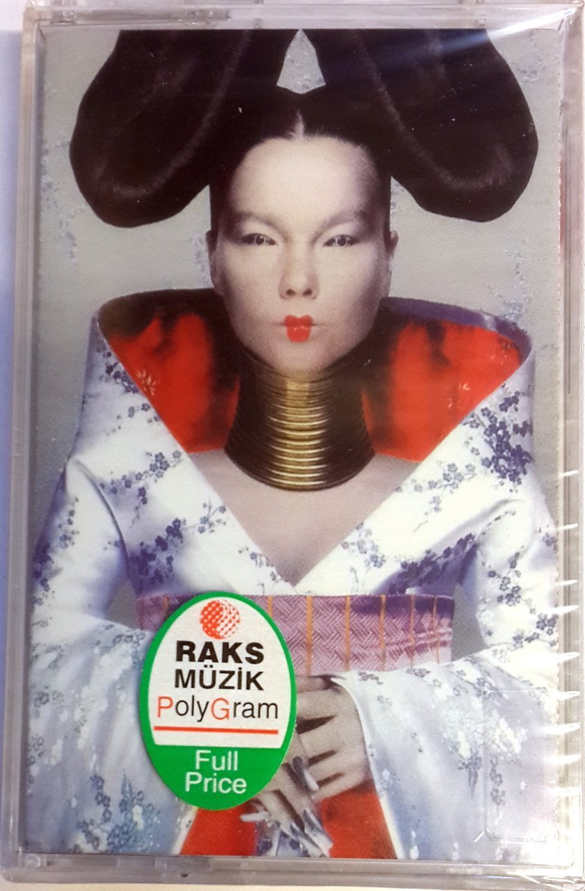 BJORK - HOMOGENIC CASSETTE 1997 MADE IN TURKEY ''NEW''
