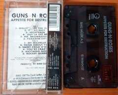 GUNS 'N' ROSES - APPETITE FOR DESTRUCTION (1994) BMG CASSETTE MADE IN TURKEY ''USED''