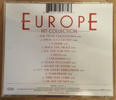 EUROPE HIT COLLECTION CD FINAL COUNTDOWN 2.EL