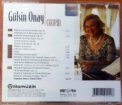 GÜLSİN ONAY - CHOPIN CD 2.EL