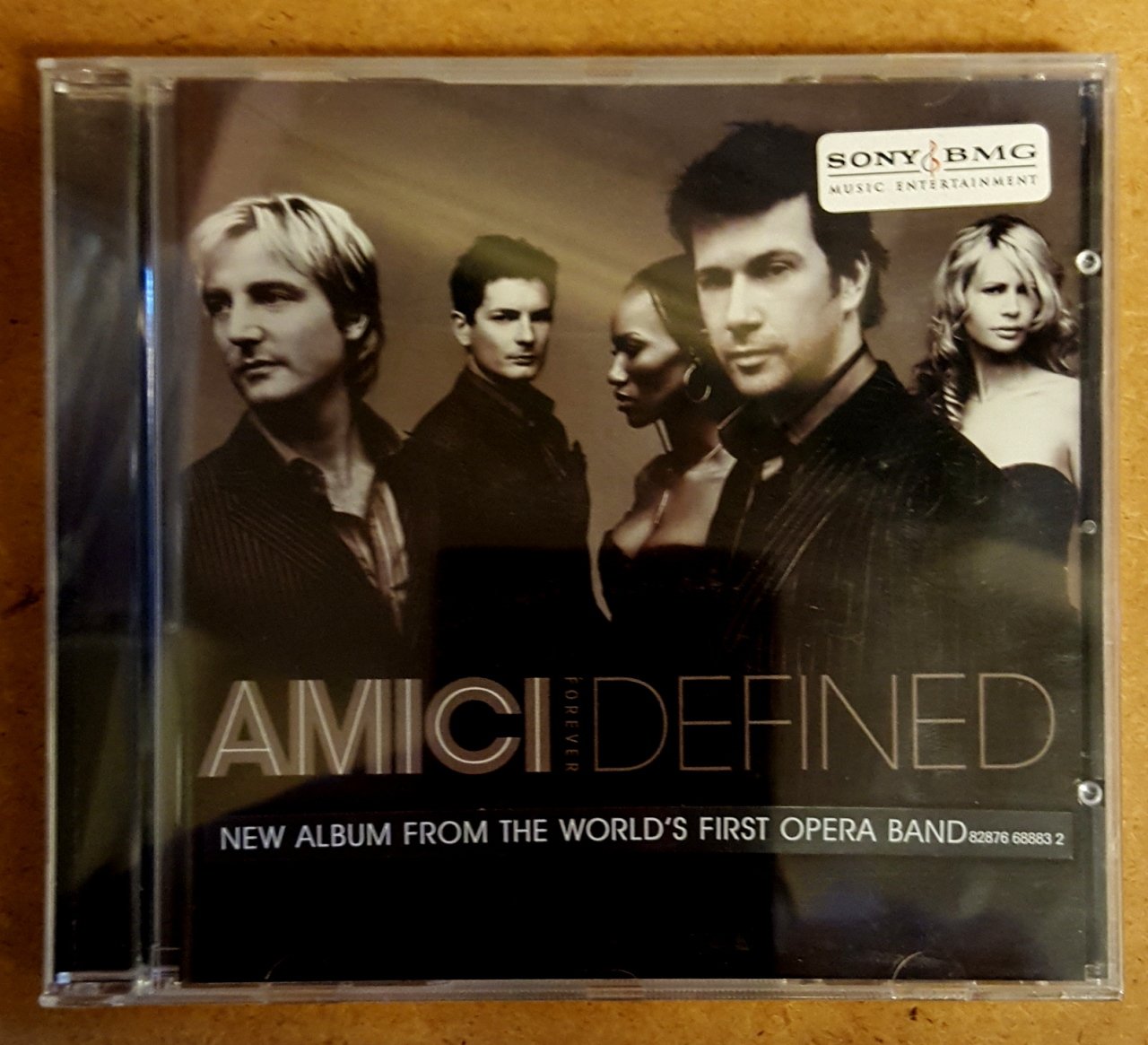 AMICI - FOREVER DEFINED (2005) CD POP OPERA SIFIR