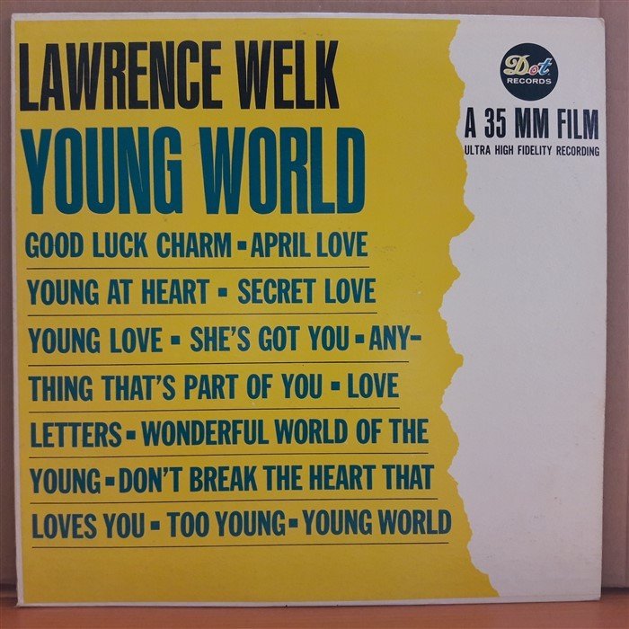LAWRENCE WELK - YOUNG WORLD - LP 2.EL PLAK