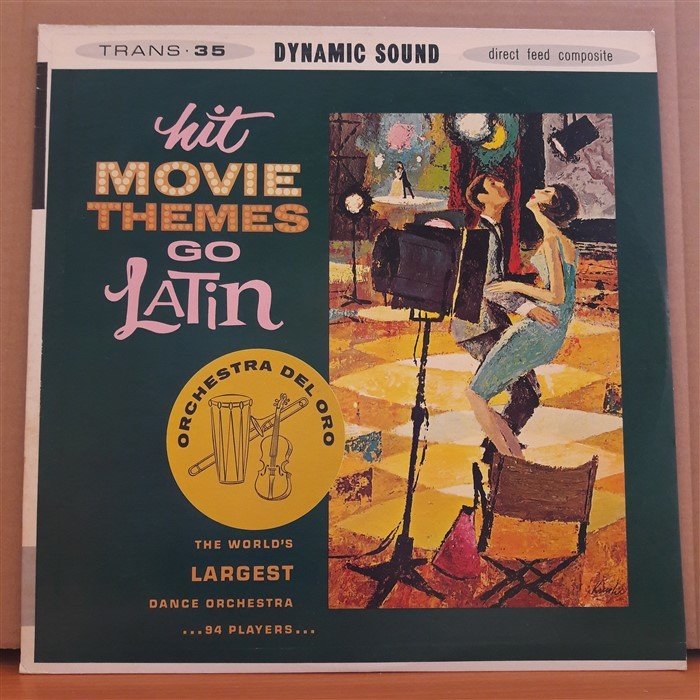 HIT MOVIE THEMES GO LATIN - LP 2.EL PLAK