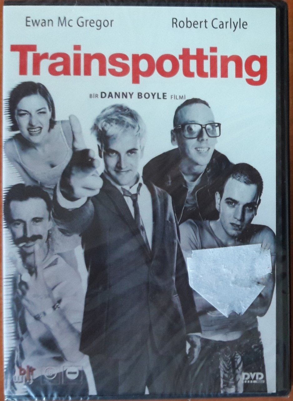 TRAINSPOTTING - EWAN McGREGOR - ROBERT CARLYLE - DANNY BOYLE - DVD SIFIR