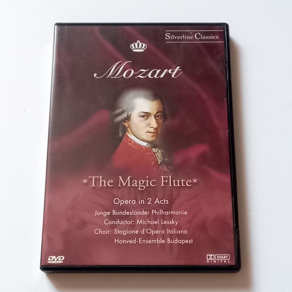 MOZART - THE MAGIC FLUTE - JUNGE BUNDESLANER PHILHARMONIE, KOND.: MICHAEL LESSKY - DVD 2.EL