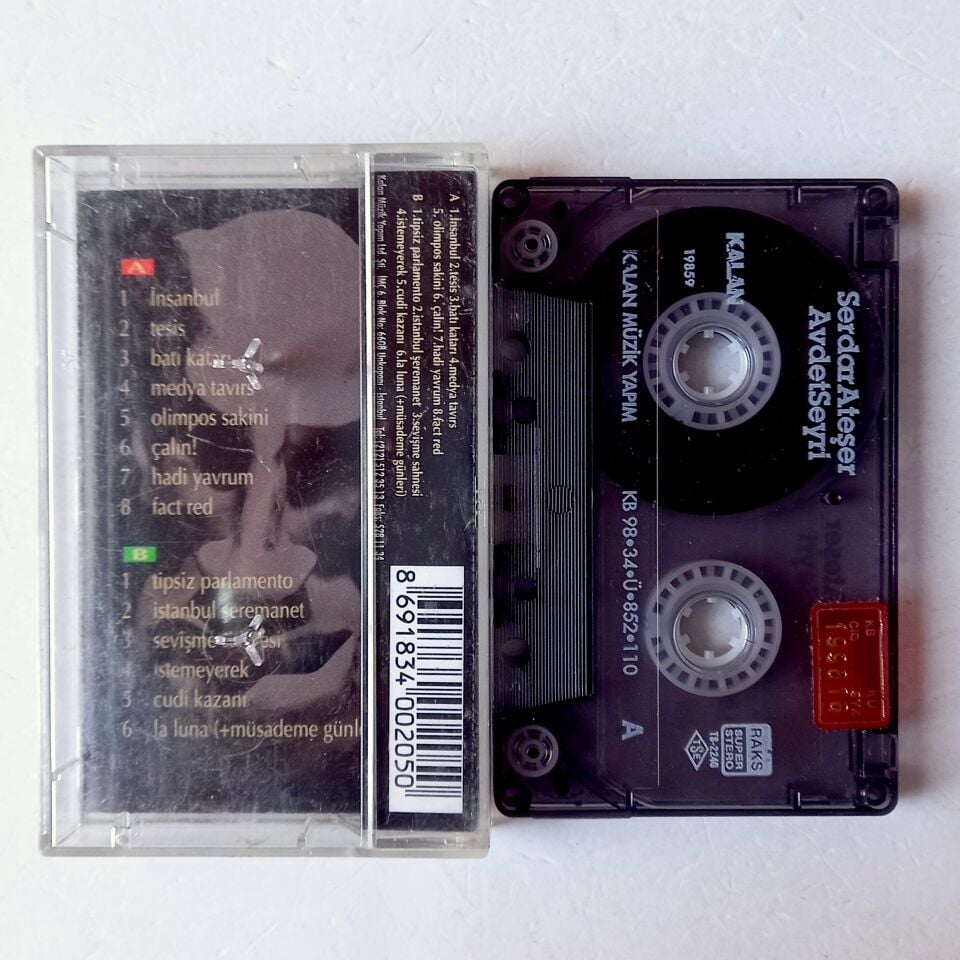SERDAR ATEŞER – AVDET SEYRİ (1998) - KASET 2.EL