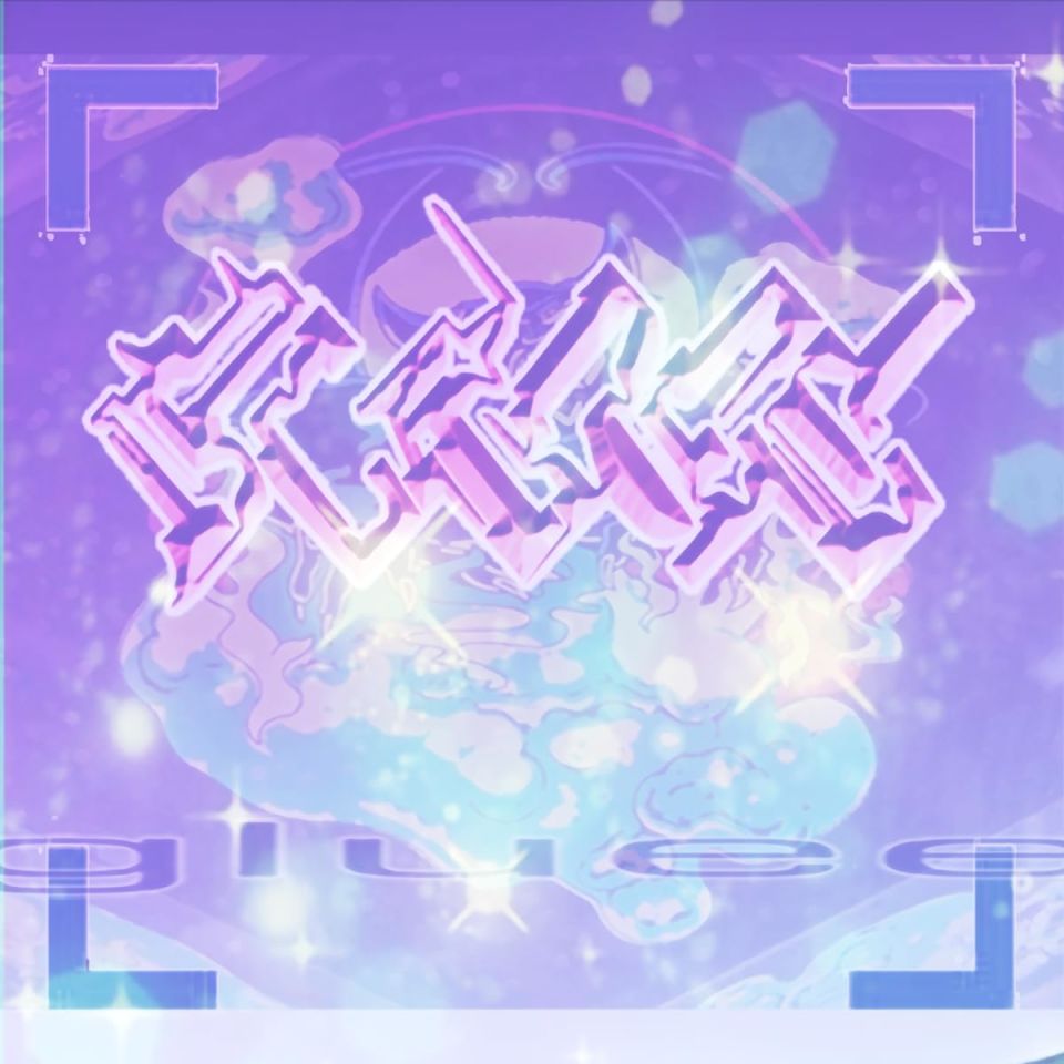 BLADEE - GLUEE (2016) - LP 2022 PURPLE COLOURED EDITION CLOUD RAP , TRAP SIFIR PLAK