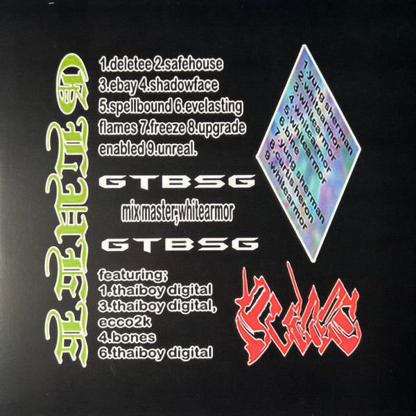 BLADEE - GLUEE (2016) - LP 2022 PURPLE COLOURED EDITION CLOUD RAP , TRAP SIFIR PLAK