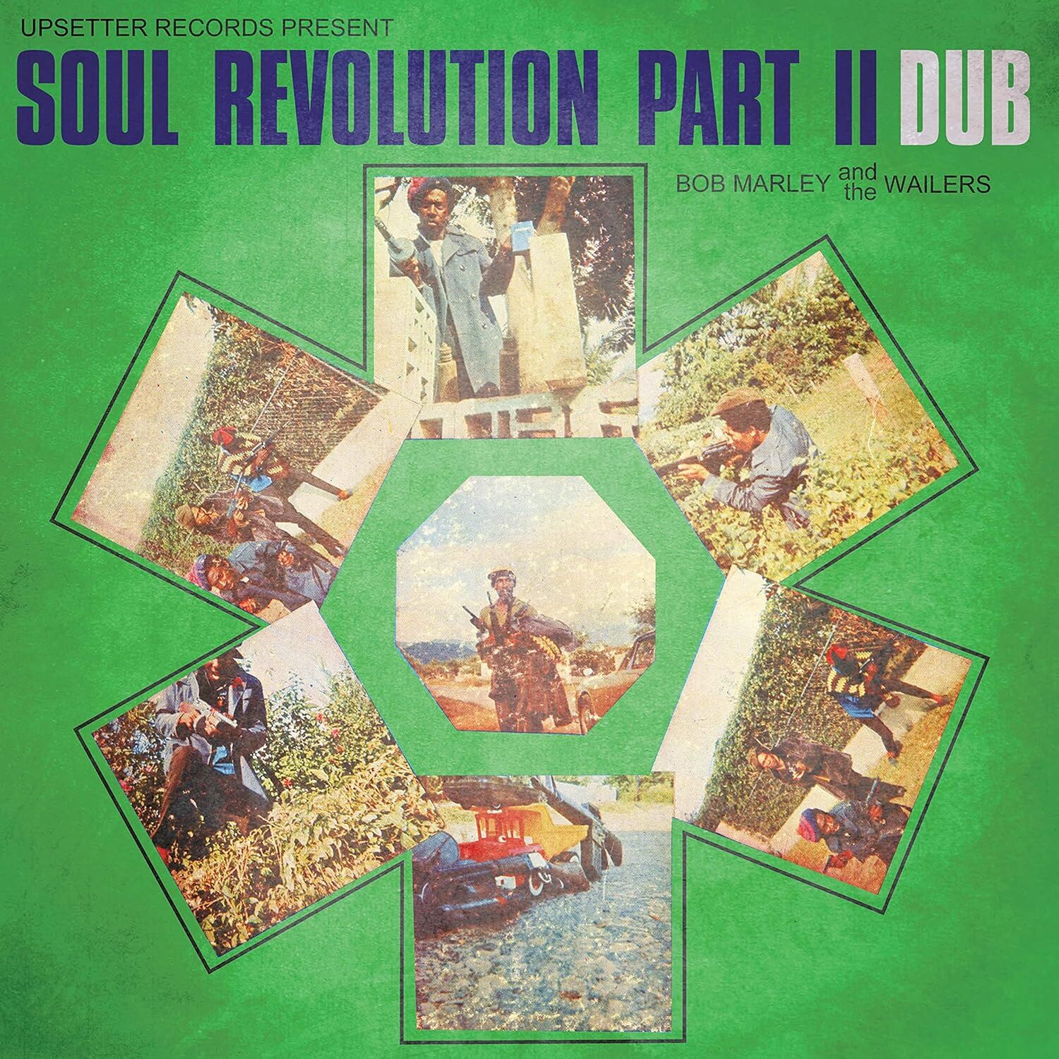 BOB MARLEY & THE WAILERS - SOUL REVOLUTION PART II DUB - LP 2022 GREEN COLOURED EDITION SIFIR PLAK