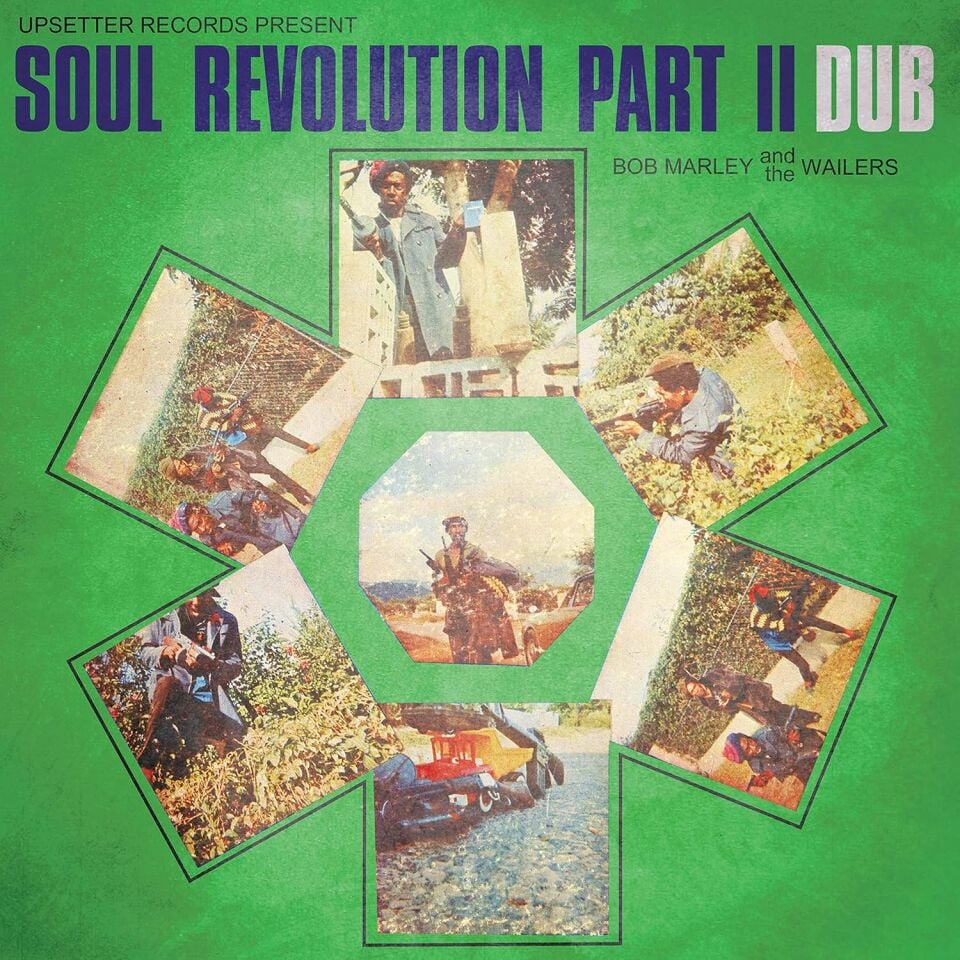 BOB MARLEY & THE WAILERS - SOUL REVOLUTION PART II DUB - LP 2022 GREEN COLOURED EDITION SIFIR PLAK