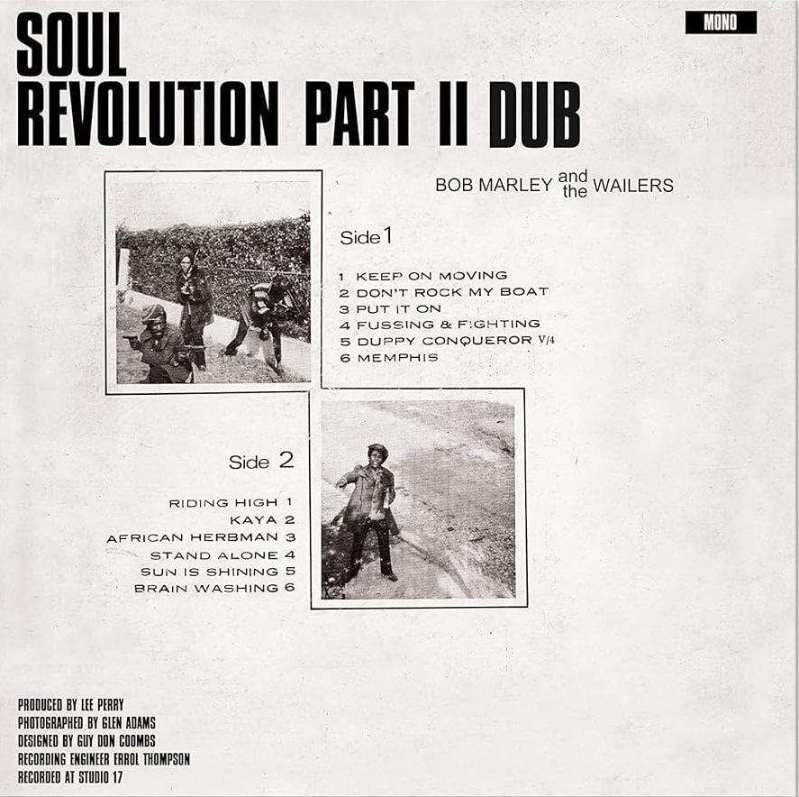 BOB MARLEY & THE WAILERS - SOUL REVOLUTION PART II DUB - LP 2022 GREEN COLOURED EDITION SIFIR PLAK