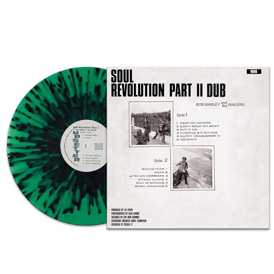 BOB MARLEY & THE WAILERS - SOUL REVOLUTION PART II DUB - LP 2022 GREEN COLOURED EDITION SIFIR PLAK